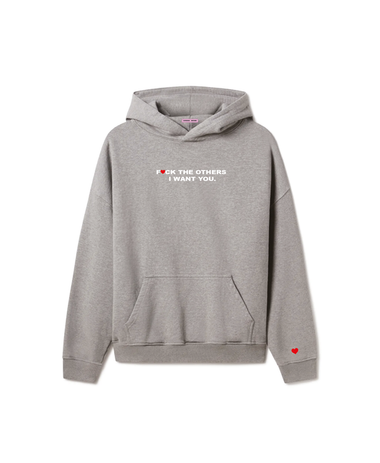 Amore Ash Grey Hoodie