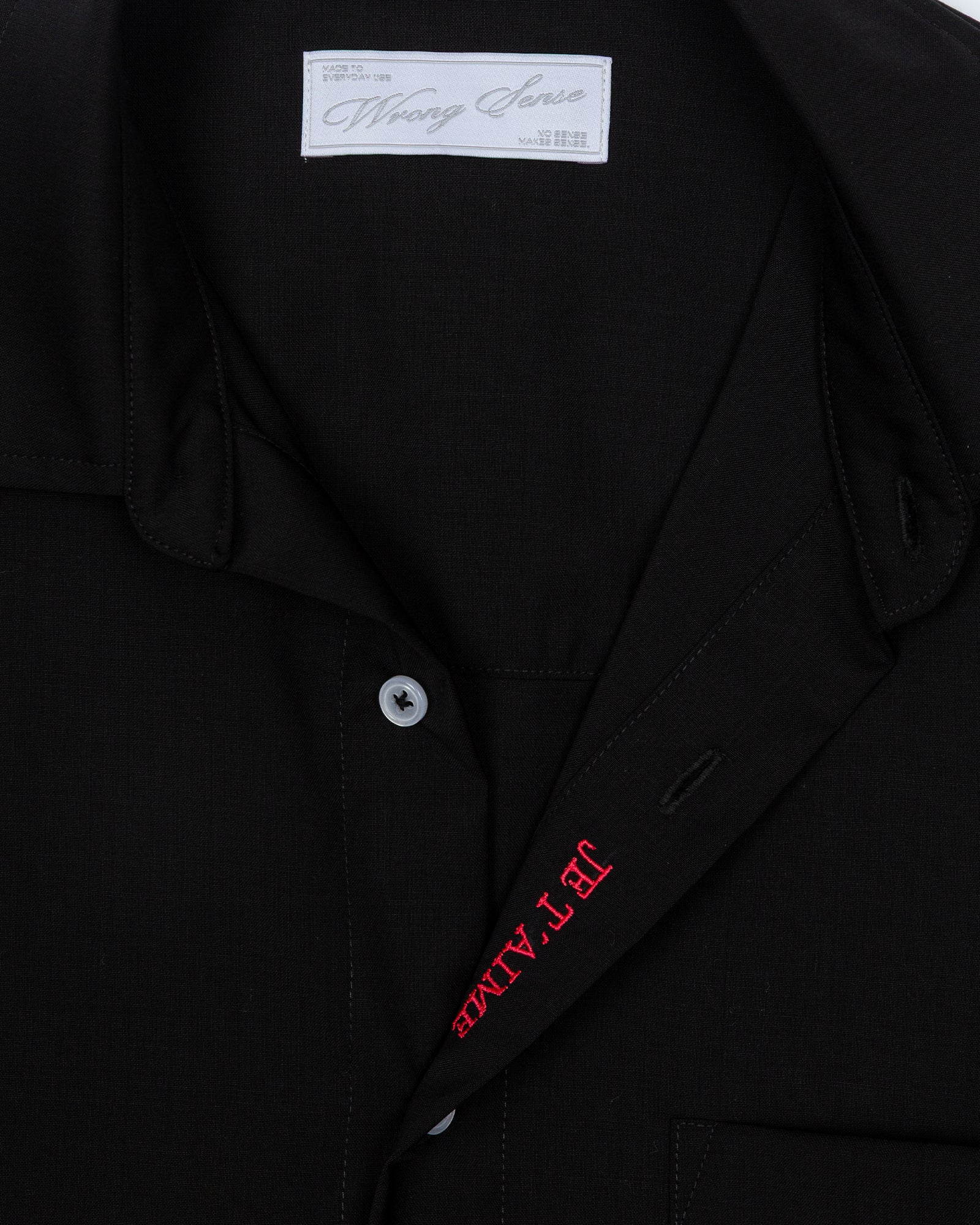 Camisa Preta de São Valentim