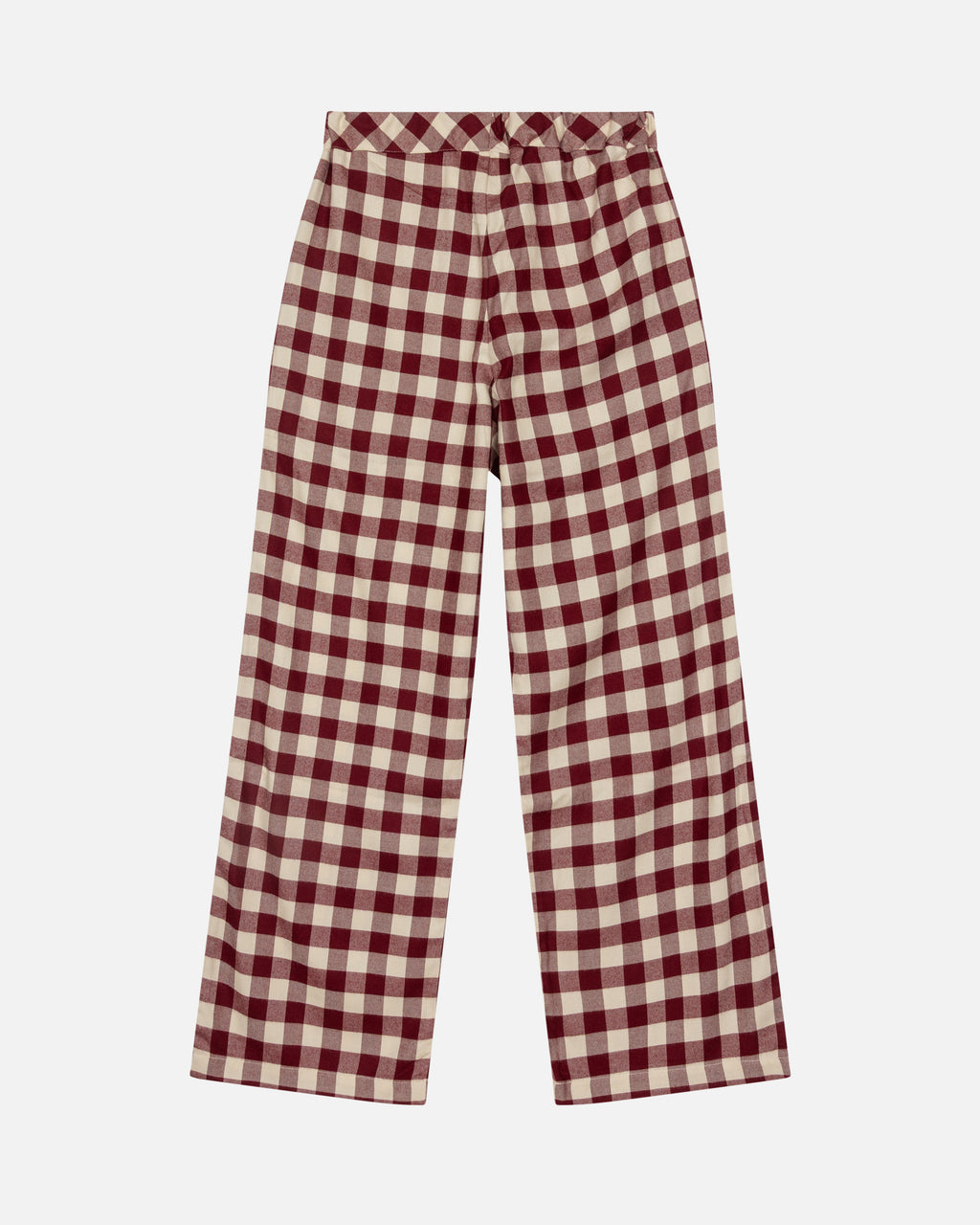 Conjunto de Pijamas em Padrão de Tabuleiro de Xadrez