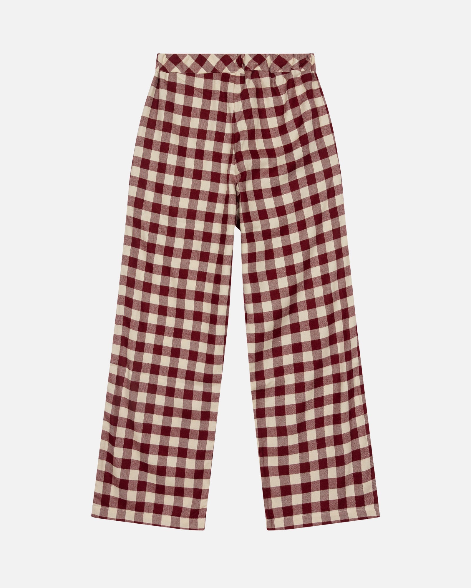 Conjunto de Pijamas em Padrão de Tabuleiro de Xadrez