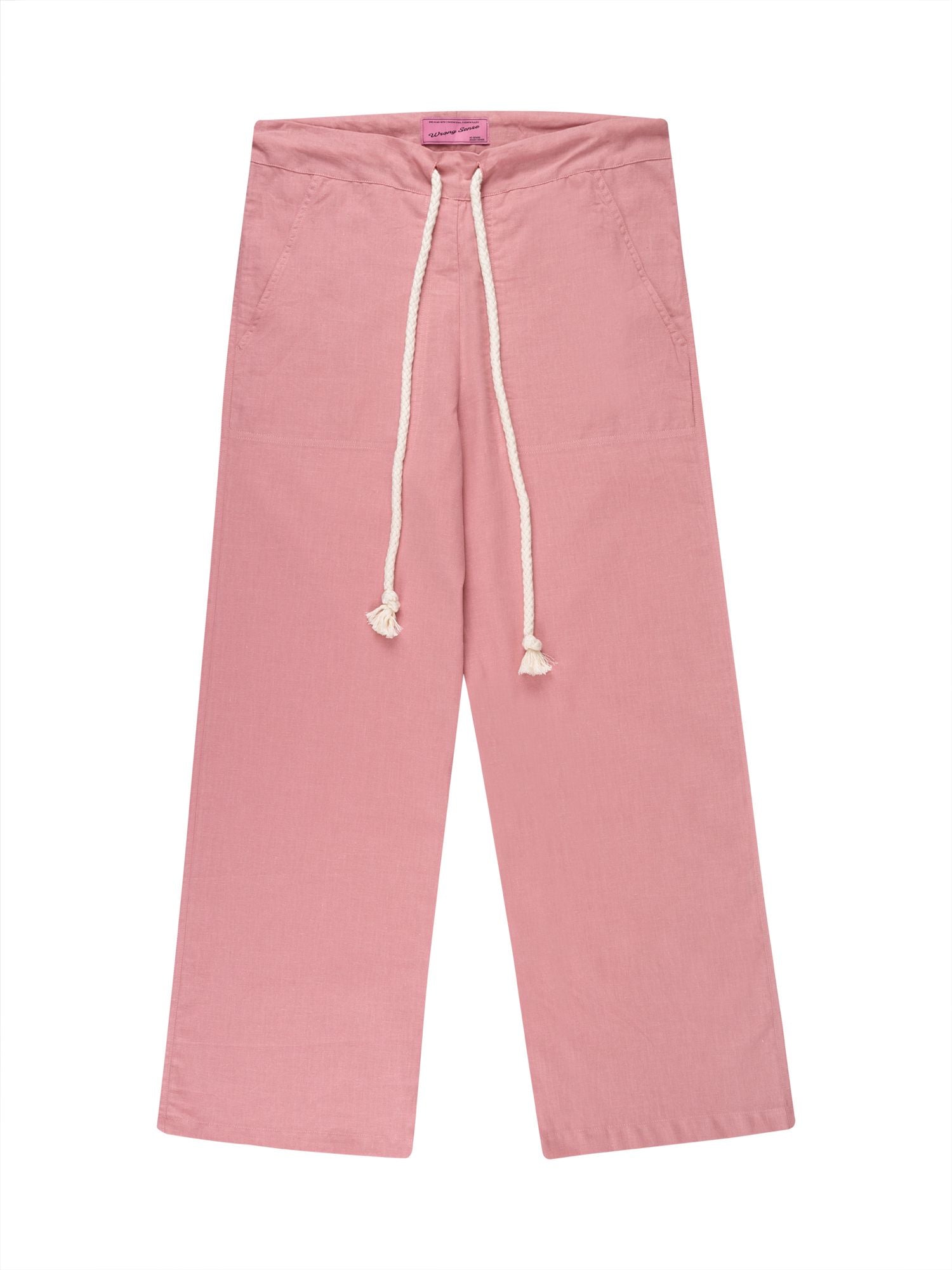 Pink Linen Pants