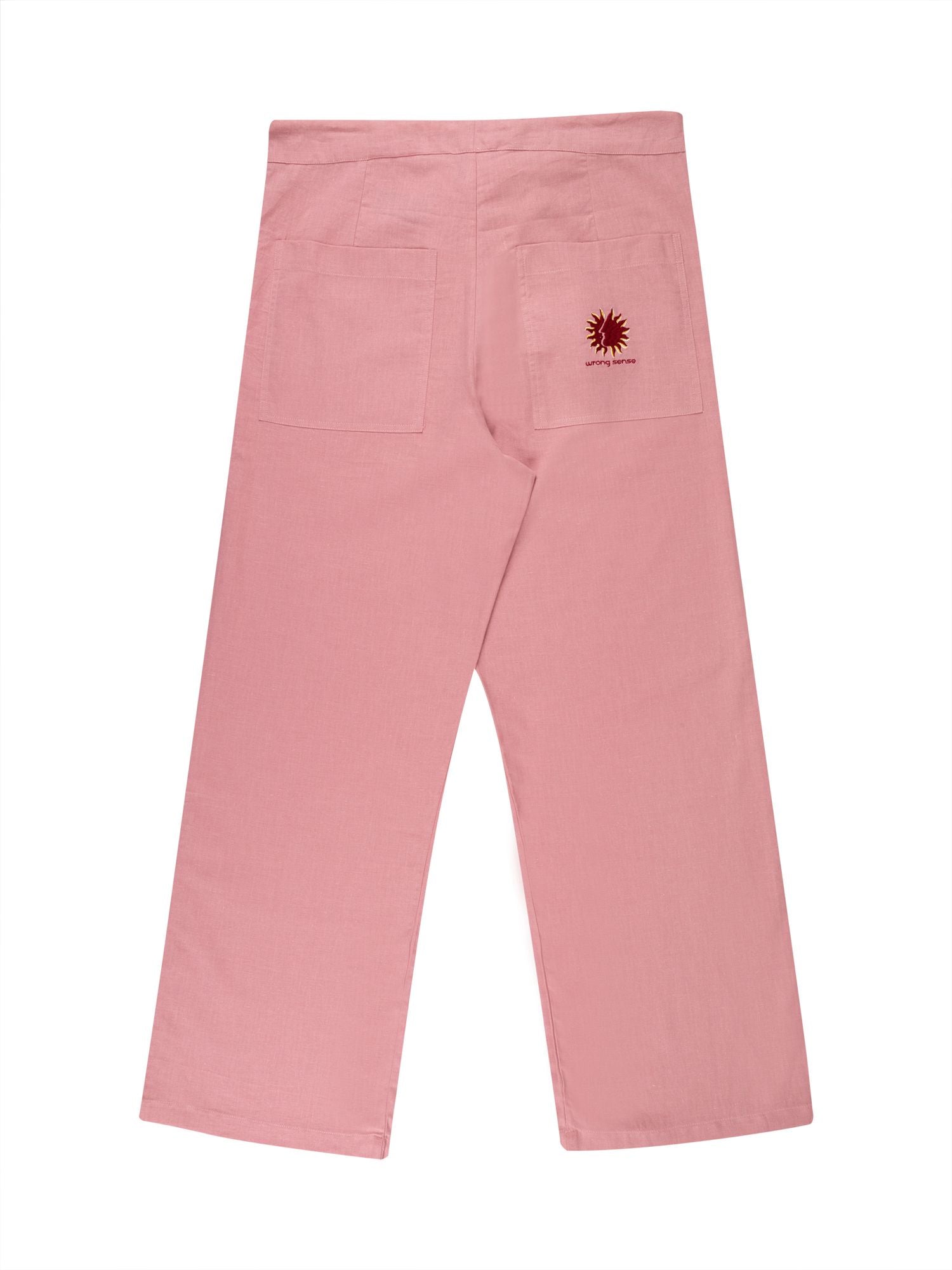 Pink Linen Pants