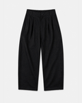 Essentials Black Linen Pants