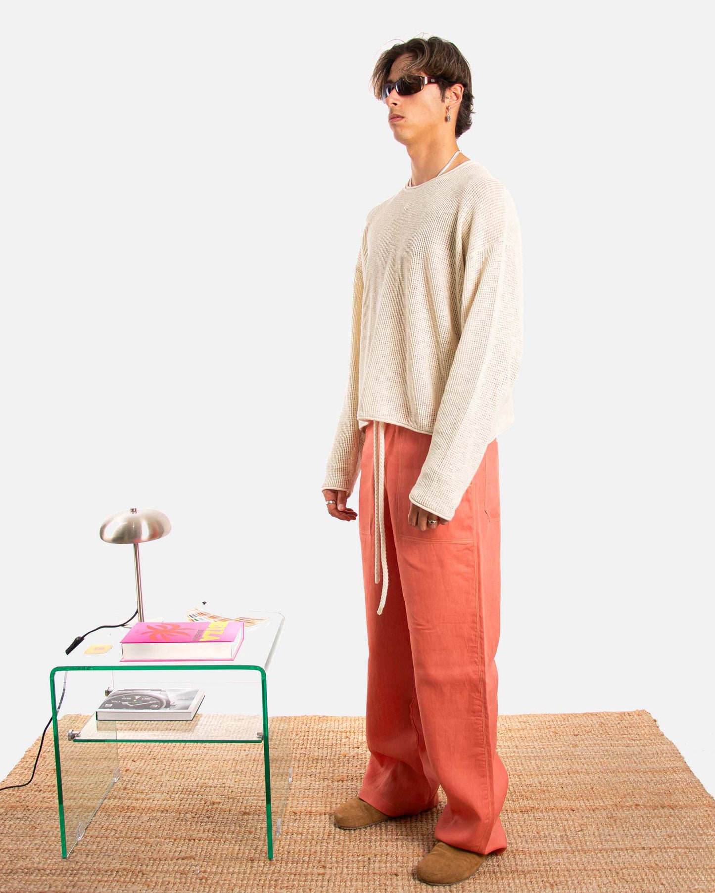 Terracota Linen Pants