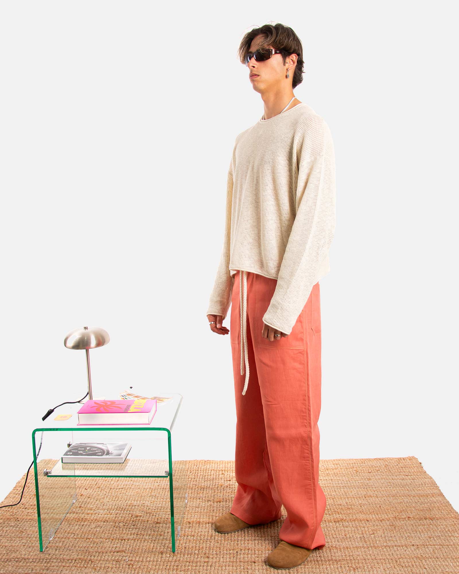 Terracota Linen Pants