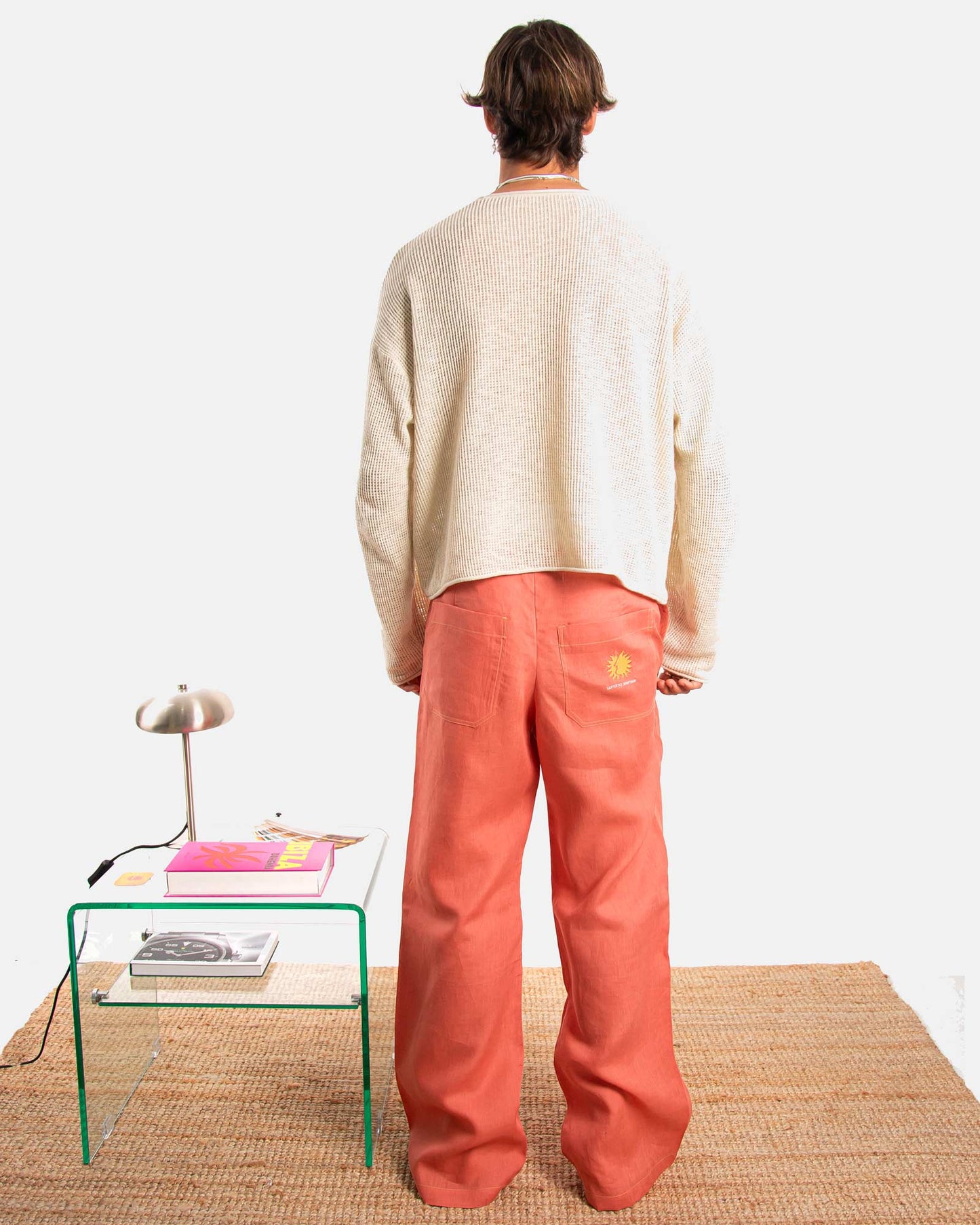 Terracota Linen Pants