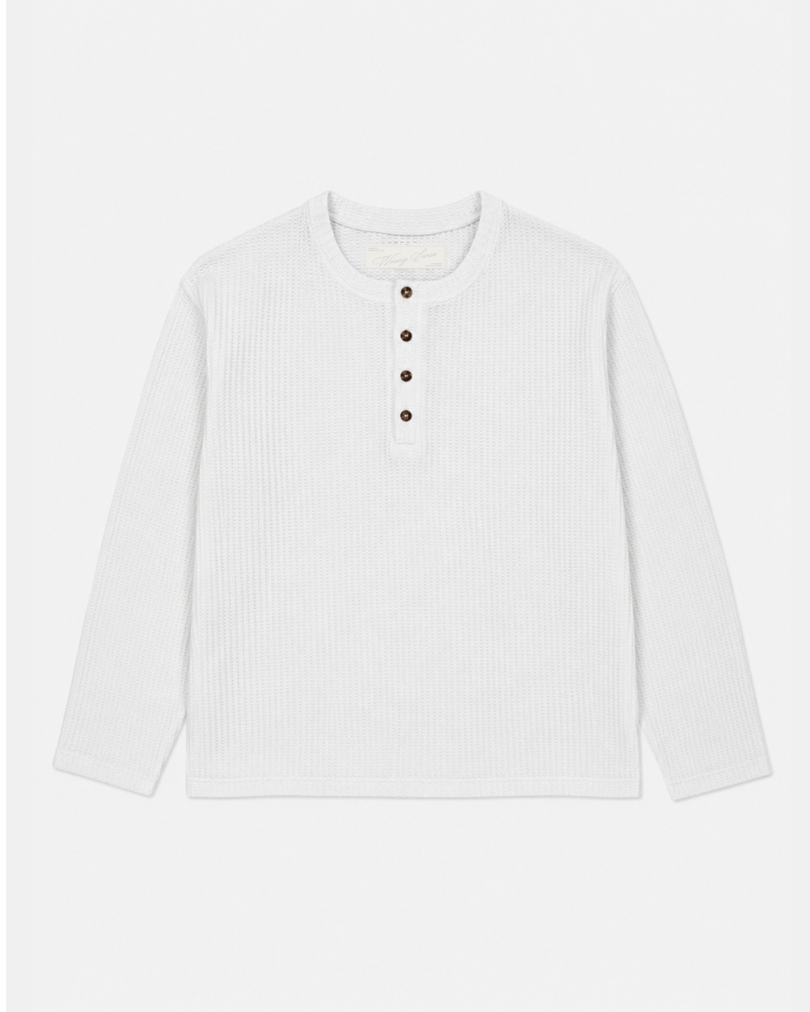Camisola Henley Essentials 