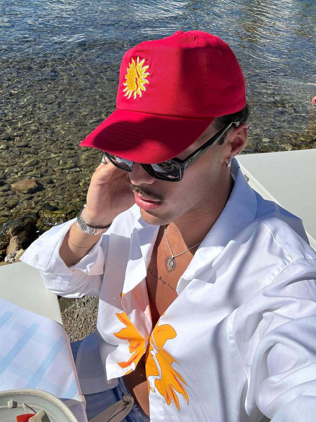Red Sunny Cap